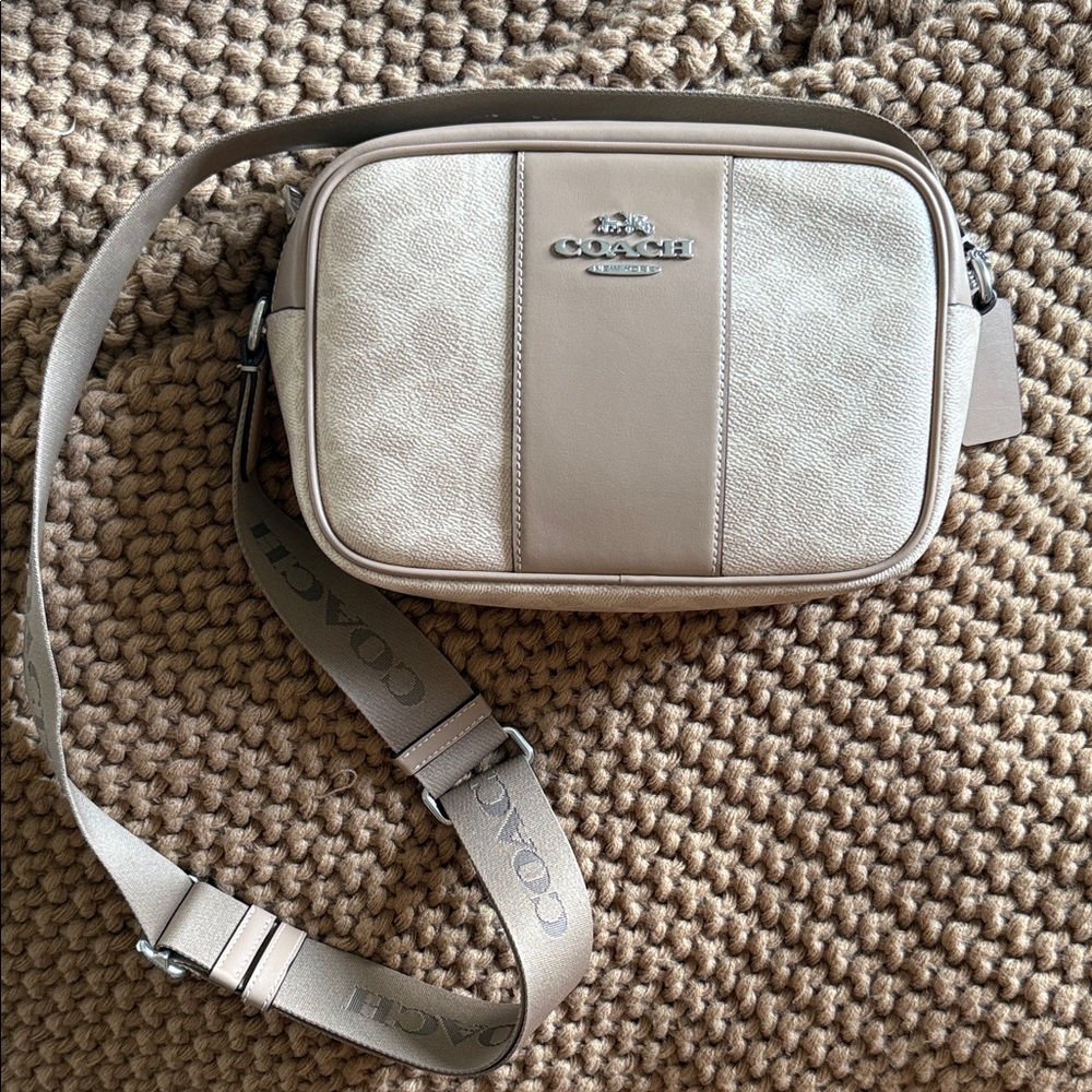 Coach Cream Crossbody Bag